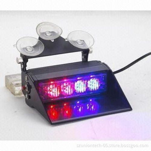 LED Warning Light with 15 Flash Patterns and 1W Power, Available in Various Colors